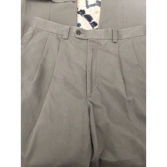 Mens Lauren Ralph Lauren Pants New Olive Wrinkle Resistant 34w X 32l NWT Chinos - Picture 4 of 12